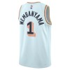 San Antonio Spurs Victor Wembanyama Nike 2024-25 City Edition Sininen Pelipaidat Swingman - Miesten